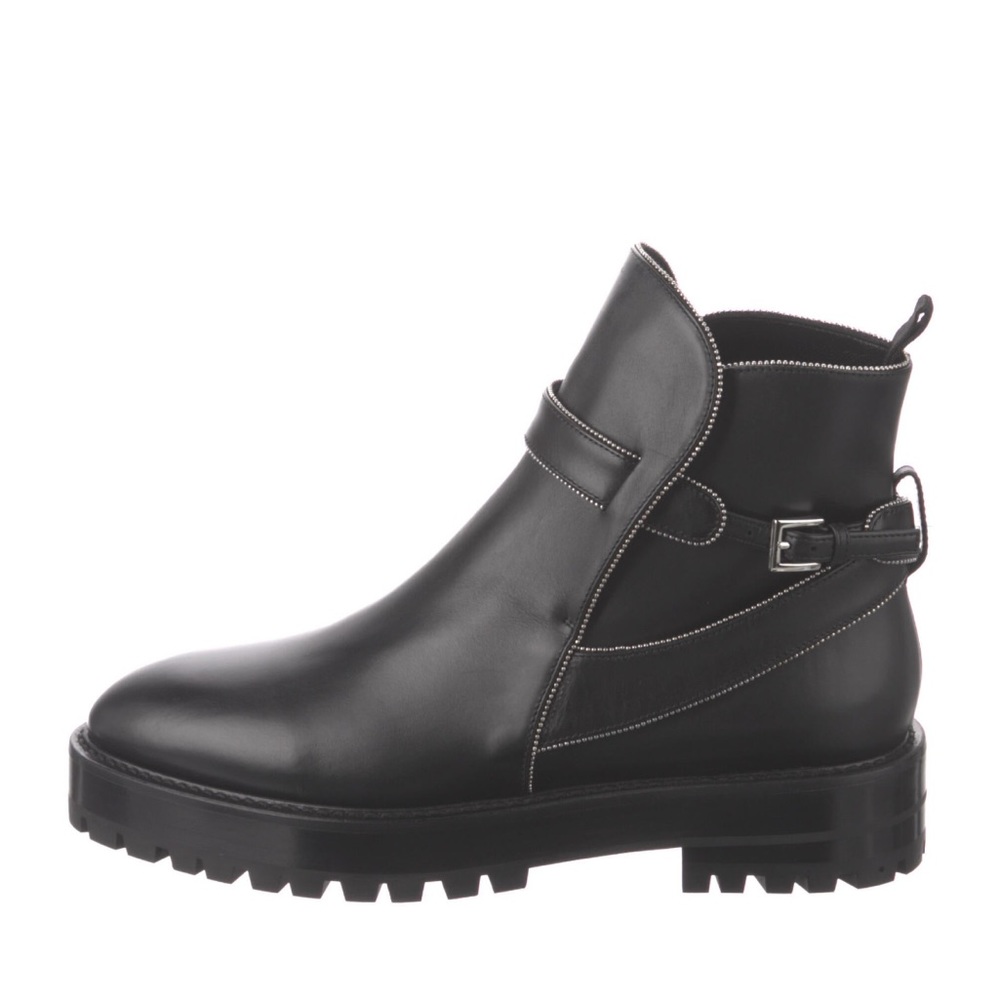 Alaia leather riding ankle boots 38.5